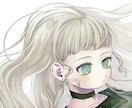 アンニュイなオリジナルアイコン制作します 素朴で儚く繊細なイラストをお求めの方へ イメージ6