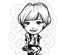 SNS用・LINE用の似顔絵アイコン描きます あなたの特徴をしっかり捉えた可愛いアイコン♪カラーOK! イメージ5