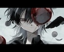 ダークで低彩度な世界観のイラストをお描きします 歌ってみた動画サムネイル・SNSアイコンなどに イメージ3
