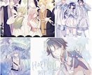 綺麗め絵柄で高品質な1枚絵を作成致します sns、配信、表紙やサムネなど対応しております イメージ3