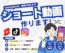 リール・ショート動画編集します SNS向けショート動画を見やすく編集します！ イメージ1