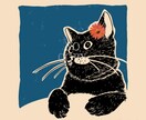 お宅の猫ちゃん描かせていただきます インテリアにおすすめ！猫ちゃんをキャンバスアートに！！ イメージ10