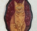 猫の肖像画、空想画などを油絵で描きます お家に愛する猫ちゃんの絵画を飾りませんか？ イメージ5