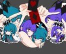 色々な方々向けのイラストを制作します キャラクターで、ミニキャラなどで個性を出そう。 イメージ6