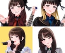 大きな印刷にも♪華のある似顔絵を制作いたします 魅力を引き立て、印象に残る作品をお探しの方へ イメージ2