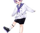 TRPG・グッズ用の立ち絵制作をお受け致します 全身立ち絵4,500円〜お受けいたします！ イメージ4
