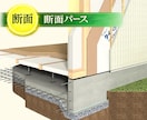 住宅の仕様が伝わる断面パース制作します 建築士の知識で建物の仕様を見える化 イメージ1