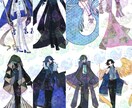 全身立ち絵描きます TRPG等に使える全身立ち絵を描きます イメージ2