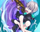 希望に沿った様々なキャラクターイラスト作成します 納得いくまでラフ画、要望を受け付けます！(高画質！) イメージ7