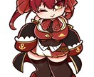 安い！早い！デフォルメイラストアイコン描きます POPで超キュート！最短翌日に納品いたします！ イメージ2