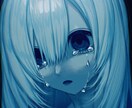 キャラクターイラスト描きます ライティングが特徴的なイラストが得意です。 イメージ1