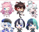 プロがミニキャラ（SD）イラスト制作します アイコン・動画・配信・グッズに！ イメージ4