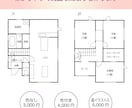 不動産チラシ・Web用の間取り図を作成します わかりやすく綺麗な間取りを丁寧に作成します。 イメージ2