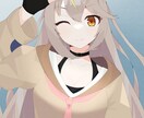 アイコンやヘッダー、Vtuberイラストを描きます アイコン、ヘッダーが欲しい人、Vtuberになりたい人へ イメージ1