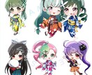 かわいい風夢絵、アイコン、デフォルメ制作します アイコン、ミニキャラ、オリジナル、夢絵、二次創作何でもOK！ イメージ3
