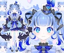 3名様限定！高品質なVtuberモデル制作します ケモ耳,量産型,地雷系,ギャル,かわいい系はお任せ下さい！ イメージ4