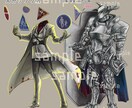 修正2回で立ち絵を描きます オリジナルのみ。キャラの擬獣化など受け付けております！ イメージ2