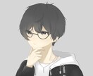 バストアップのアイコンイラスト描きます 凝ったデザインでのプラス料金発生しません! イメージ3