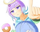 ちょっとしたら可愛い系デフォルメやイラストかきます かわいくかわいく女の子を描きます！ イメージ2