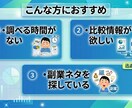 競合リサーチ・市場調査を代行します 副業・商品調査・市場分析に対応します イメージ3