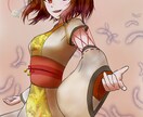 キャラクターの立ち絵等描きます キャラクターだけでなく背景やその他装飾も描かせて頂きます。 イメージ2