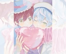 厚塗り対応◎ かわいいイラスト描きます かわいいからかっこいいまで幅広く対応中！ イメージ7