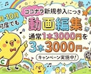 お試し価格！ショート動画3本3000円で作ります 新規登録につき9月10月中は何回でも特別価格で！ イメージ1