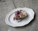 ドライフラワーをレジンアクセサリーに加工します 大切なお花の保存加工に最適／世界にたったひとつ イメージ4
