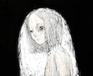 質感的アートフレームごとの手描きアニメーションます ゲーム、音楽mvもできます。最近、不安の感情表現を研究します イメージ1
