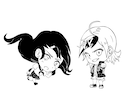 アイコンなどに使える可愛いミニキャラお描きします モンスター、キャラクター、メカ等幅広く対応します！ イメージ6
