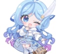 SDキャラクターイラスト作成します SNSのアイコン等に使用できるデフォルメイラストを作成します イメージ1