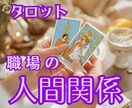 職場での人間関係 整理します タロットとオラクルカード占いで人間関係スパっと整理！！ イメージ1