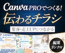 Canvaで高品質なチラシを作成いたします いろんなジャンルに対応【Canva編集データ付】 イメージ1