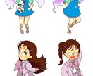 イラスト　描かせていただきます。ます リアルからポップな画風まで多種多様にお受けいたします。 イメージ1