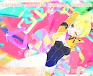 VTuber・Vライバー様向けの1枚絵描きます 記憶と心に残るビビットでキャッチーな1枚絵をお描きします！ イメージ2