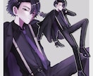 アイコンや立ち絵などのイラスト描きます 顔がいいひとを描くの好きです♡ イメージ6