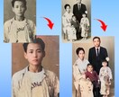 モノクロ写真をカラー処理いたします 白黒写真をカラー処理・高画素化します!!複数枚でお得に！！ イメージ1