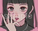 先着3名限定【特別価格】アイコンイラスト描きます 女の子が得意です 実績作りのため限定価格です イメージ3