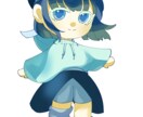 即日納品可！イラスト制作します 可愛くってちょっぴりダークな絵柄でお届けします イメージ10