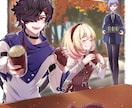 サムネイル、記念イラストなどのイラスト制作します 配信者様におすすめ！企業様、個人様問いません イメージ3