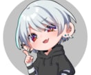 かわいいミニキャラ(デフォルメ)描きます SNSアイコン・配信・商用OK イメージ2