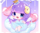 可愛いSDイラスト・ちびキャラ描きます ♡　商用利用可！男性キャラも可能です　♡ イメージ3
