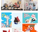 かわいくて、ゆる～いイラストを制作します 制作実績多数のイラストレーターにお任せで簡単制作◎ イメージ3