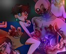 夢絵 1枚絵 創作 SNSアイコン 等受け付けます 貴方様のご希望に沿ったイラストを描けるよう頑張ります！ イメージ3