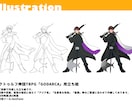 全身5000円〜！立ち絵イラスト作成をします 楽器や武器も可！ TRPGやゲームの立ち絵の制作をいたします イメージ4