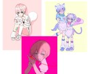 安価で一枚絵、アイコンなんでも描きます アニメ塗りの可愛い男の子、女の子のイラスト描きます！ イメージ3