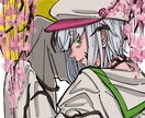 目を惹くダークポップなアイコンに仕上げます あなたの創作キャラや、希望の創作キャラを描きます イメージ7