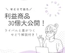真似できる！せどりで利益出た商品30個教えます 販売額も利益も公開！ライバルと差が出るせどり解説もセット イメージ1