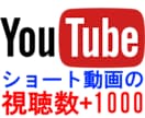 Youtubeショート動画の視聴数を増やします ショート動画専用 最大20,000視聴増の拡散プロモーション イメージ1