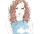 お試し価格♡SNSなどのアイコン水彩風に描きます アイコンやビジネス、プレゼントにピッタリな似顔絵を描きます！ イメージ1